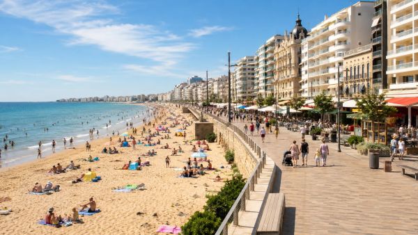 Profitez de la promenade du remblai aux Sables-d'Olonne