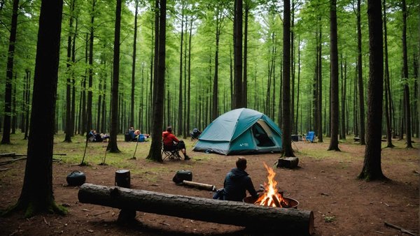 Camping au bois du cé proche de les epesses : évasion et loisirs
