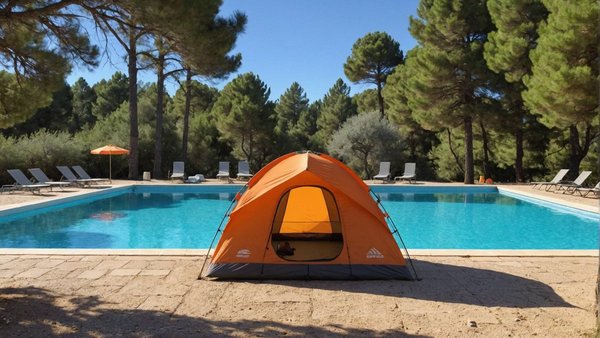 Évadez-vous au camping les tomasses avec piscine dans le var